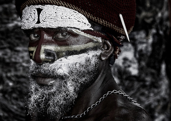 Poster - At the Mt Hagen sing sing festival - V