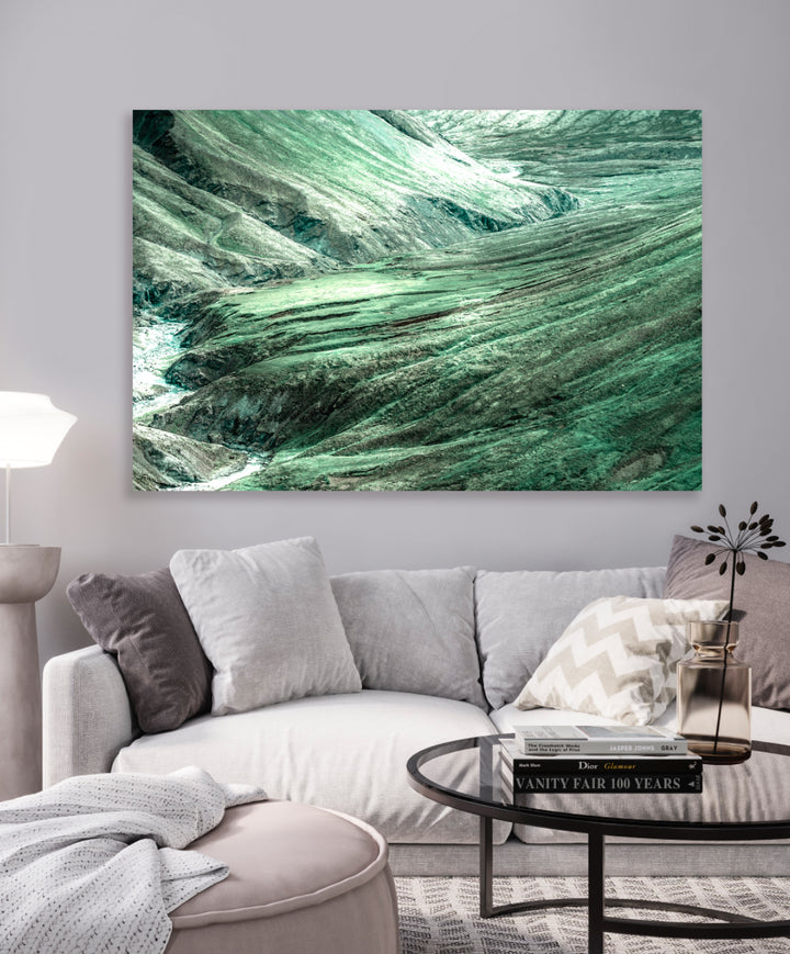 Leinwandbild - Green Valley