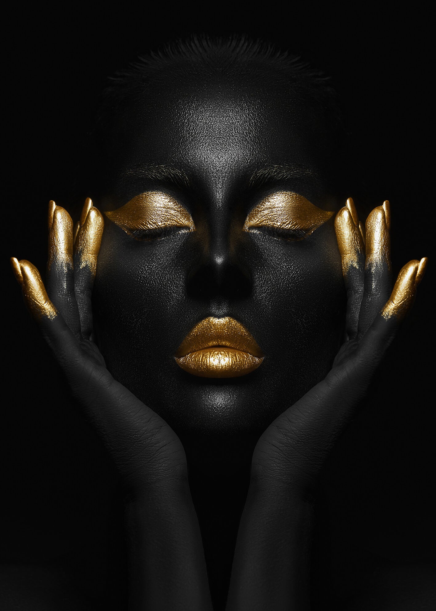 Ljuddämpande tavla - Goldfinger