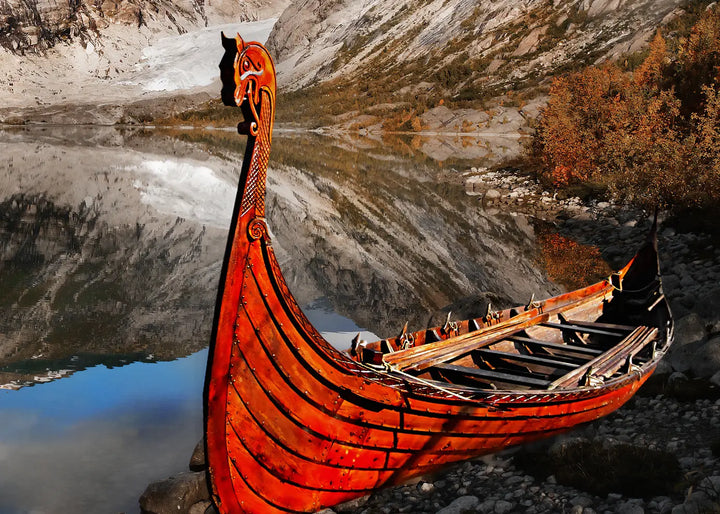 Leinwandbild - Viking Ship