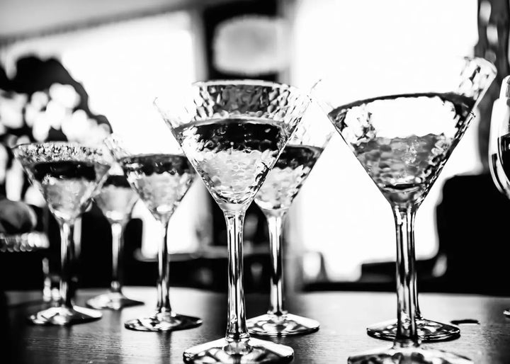 Leinwandbild - Martini Glasses
