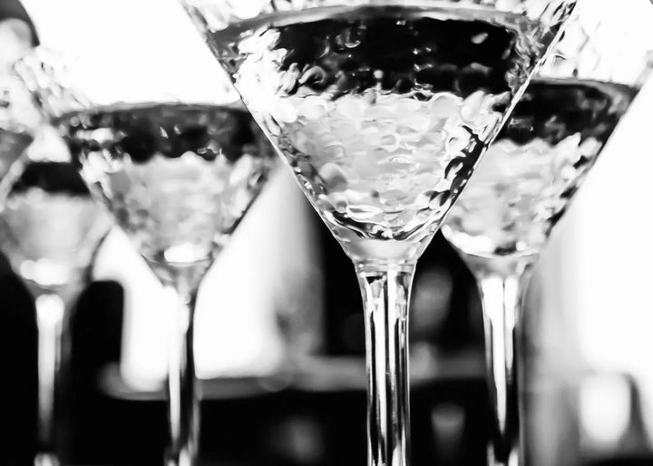Leinwandbild - Martini Glasses