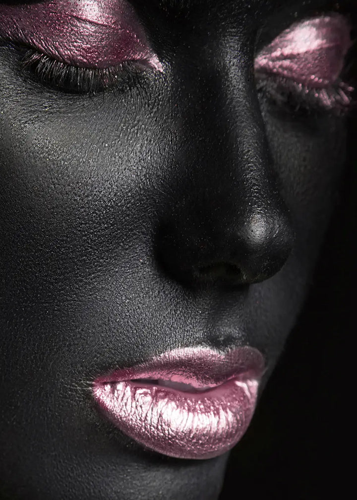 Leinwandbild - Black & Pink