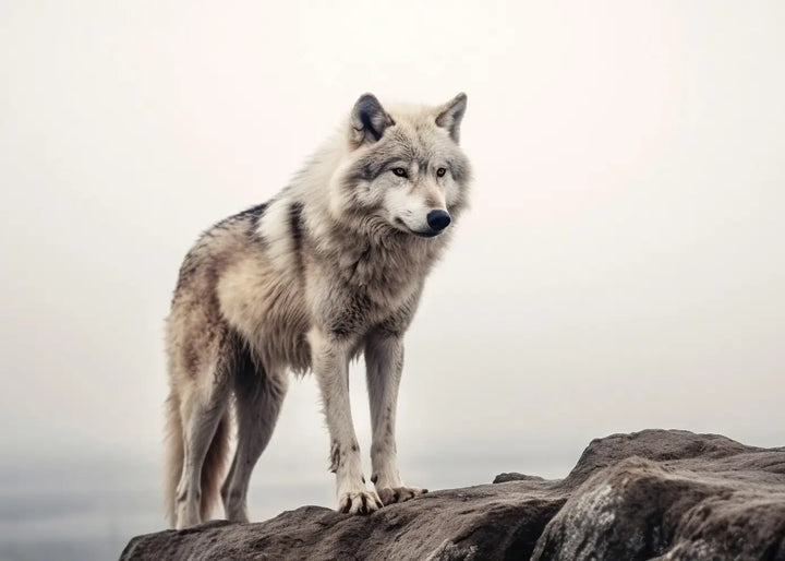 Leinwandbild - Grey Wolf
